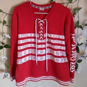 Women’s red sweater soft long sleeve Victoria's secret sweater